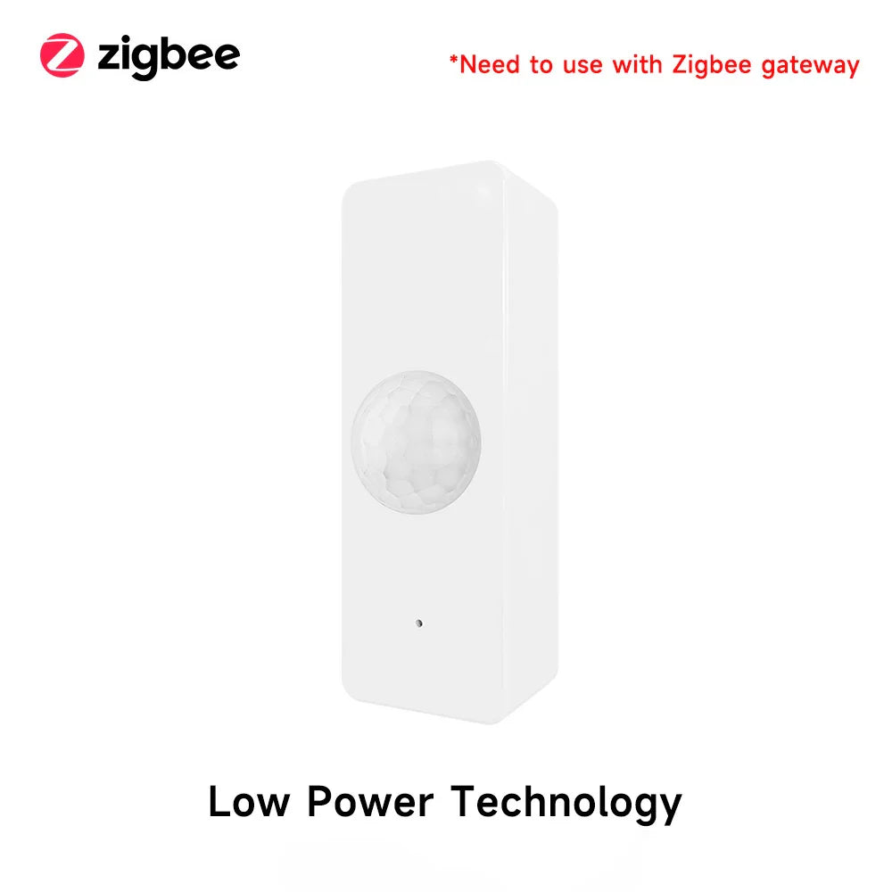 Tuya WiFi Zigbee PIR Motion Sensor Smart Home Human Body Infrared Detector Security Smart Life Works With Alexa Google Home