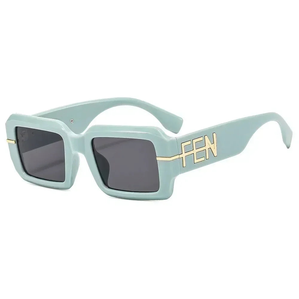 2025 New Summer Men's Glasses Fashion Luxury Brand Women's Wear Designer New Sunglasses Neutral Charm Sliding Eye Mask UV400
