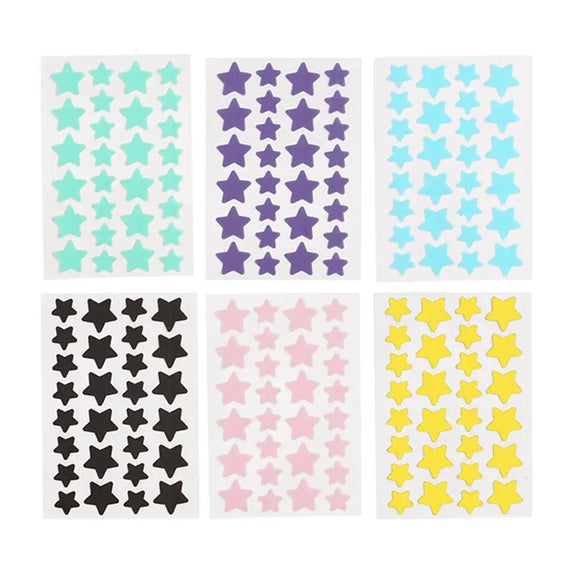 5/6ps Color Star Invisible Skin Care Patch PE Material Waterproof A Variety Of Colors To Choose