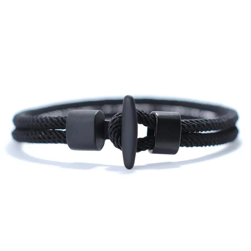 51Luckind Simple Design Milan Rope Bracelet Handmade Men Women Outdoor Survival Braclet For Camping Armband Thread Jewelry