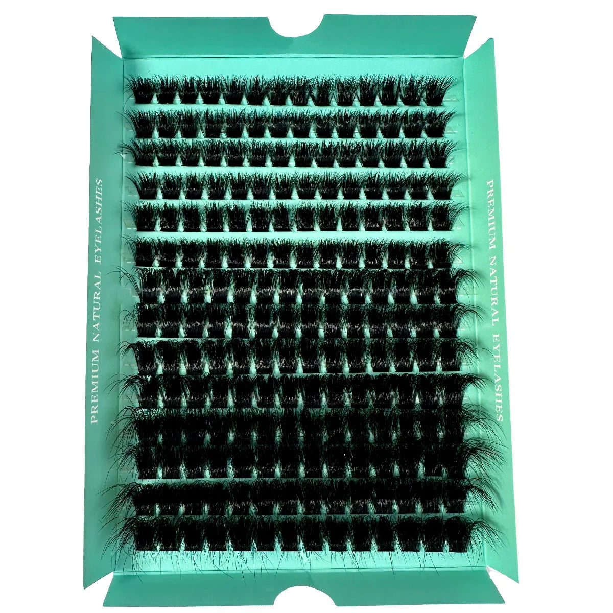 160D 8-20mm 5D Fluffy Thick Soft Individual DIY Clusters Eyelash Extension D Curl 280pcs Natural Segmented Eyelash Makeup Tools