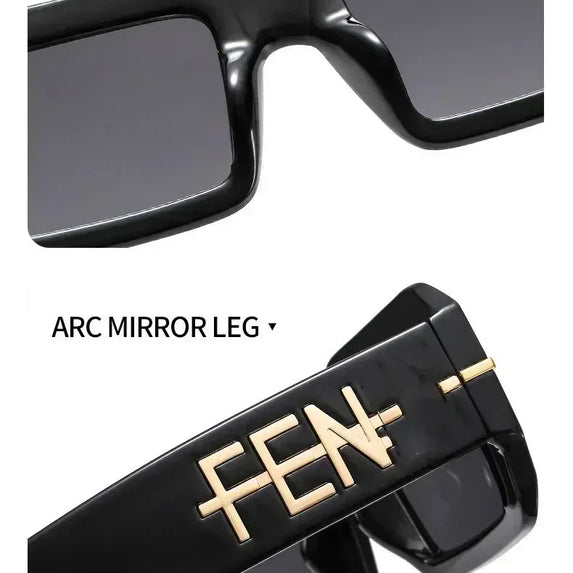 2025 New Summer Men's Glasses Fashion Luxury Brand Women's Wear Designer New Sunglasses Neutral Charm Sliding Eye Mask UV400