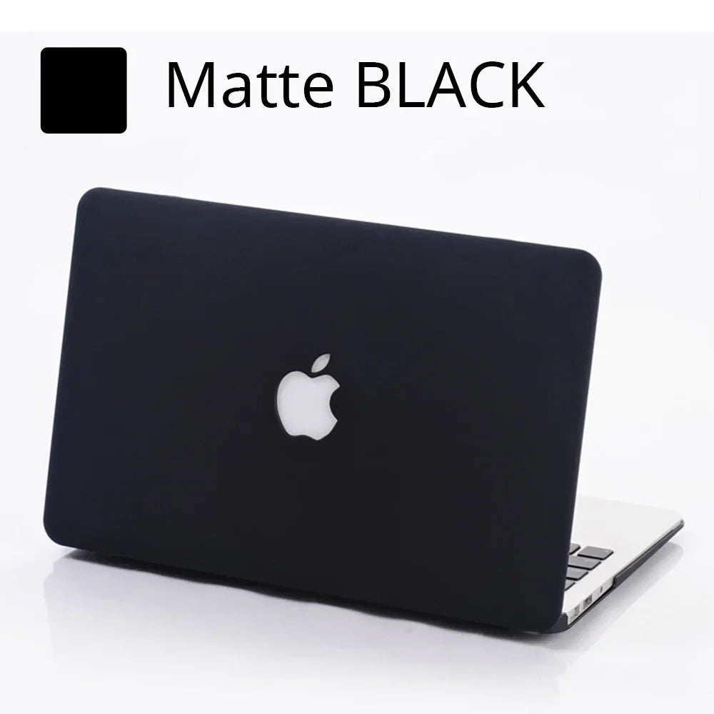 Crystal Matte Laptop Case For Macbook Air 13 A2337 13.6 A2681 For Chip Pro 13 A2338 For MacBook Pro 14 16 Case Protective Cover