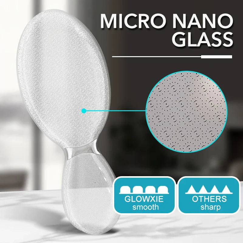 1pcs Nano Glass Double-sided Foot Rasp Heel File Hard Dead Skin Callus Remover Exfoliating Pedicure Care Foot File Tool