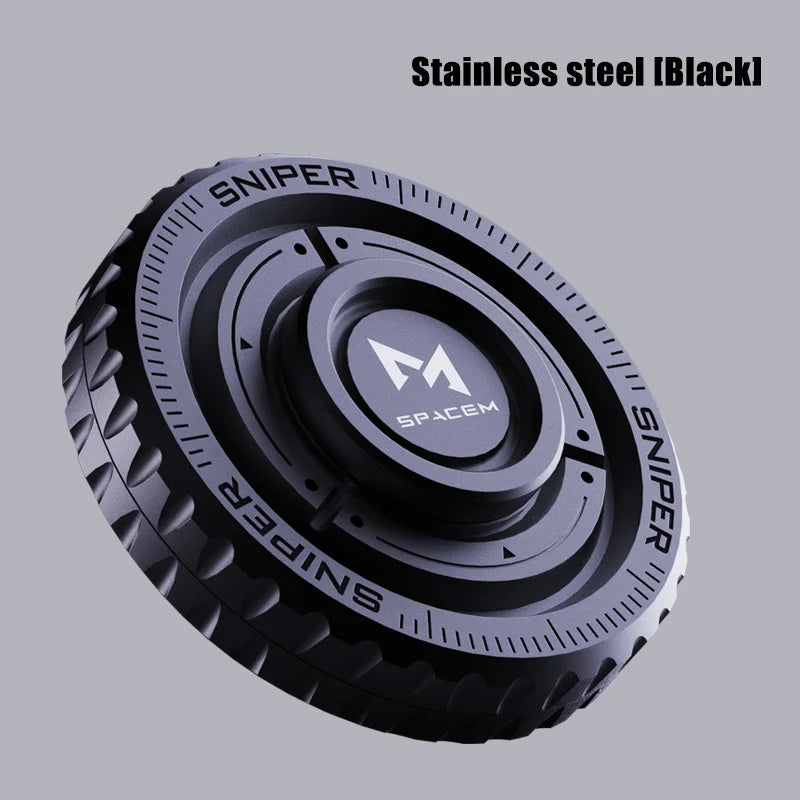 Fidget spinner Mechanical Coin Fingertip Stainless Steel EDC Anti-stress Fidget Slider Spinner Office Toys for Adult Gifts