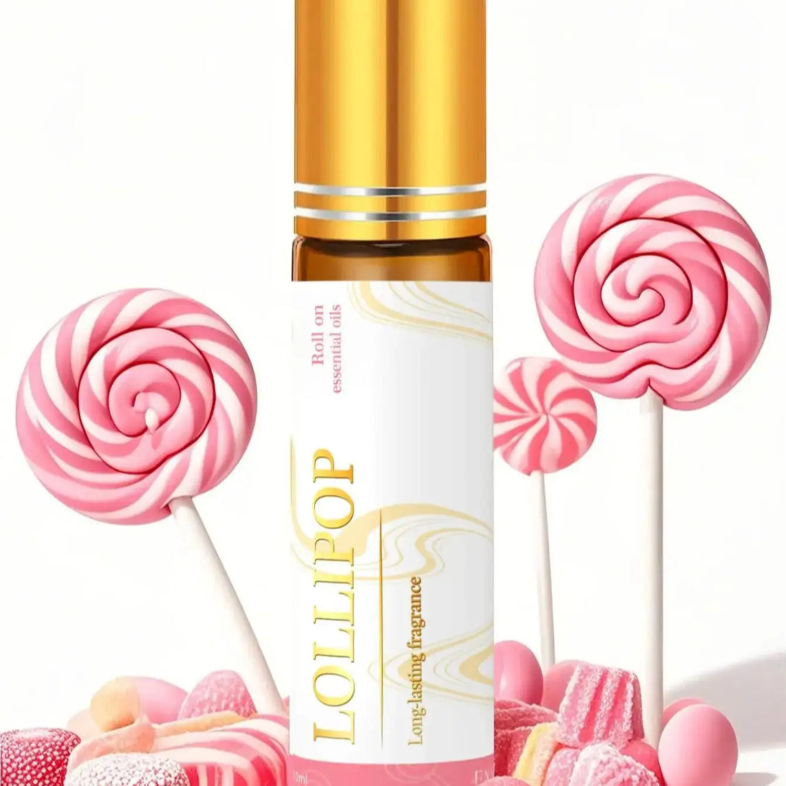 10ml Lollipop Roller Essential Oils Women's perfume Massage body oils Skincare Holiday gifts Nail care Moisturizing