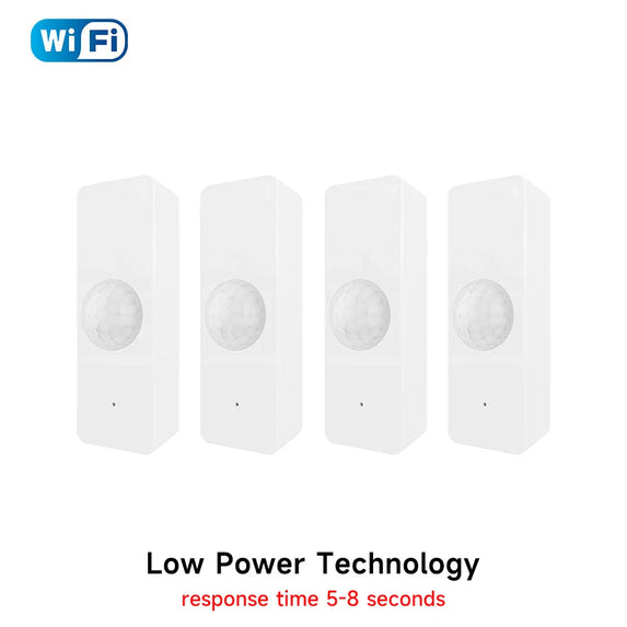Tuya WiFi Zigbee PIR Motion Sensor Smart Home Human Body Infrared Detector Security Smart Life Works With Alexa Google Home