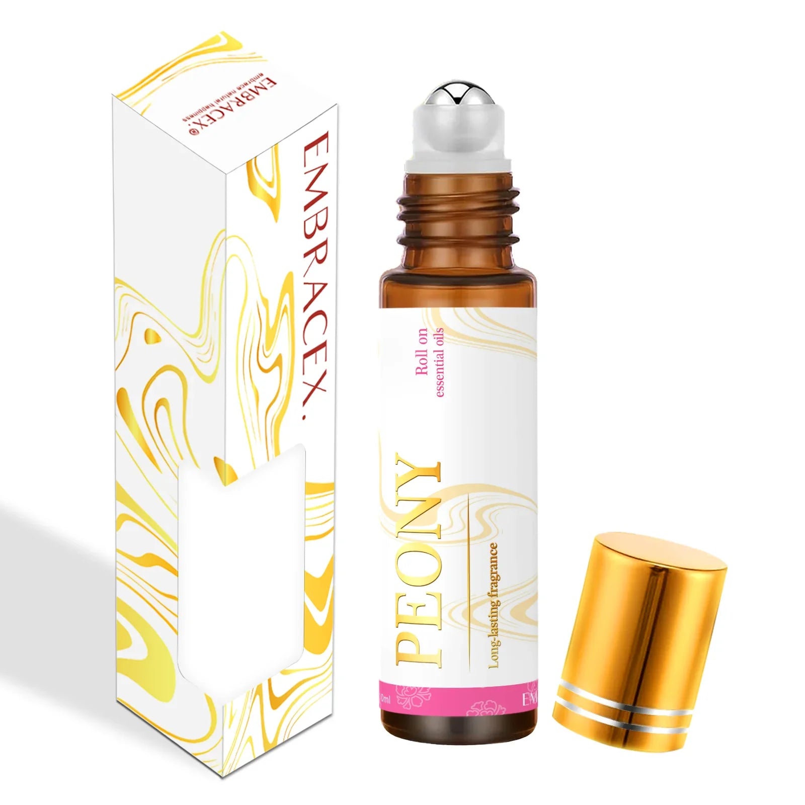 0.33fl.Oz Roller Essential Oils Fragrance Long Lasting Roll-On Essential Oils Gifts aromatherapy perfume Vanilla coconut