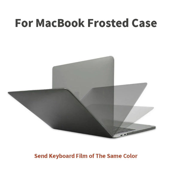Frosted Laptop Case For 2020 Macbook Pro 13 Touch Bar A2159 A2289 A2338 Air 13 inch A2337 A2179 A1932 A1466 With Keyboard Cover