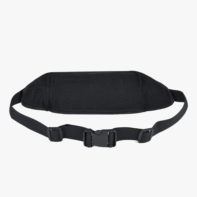 Running Waist Bag Lightweight Waterproof Reflective Strip Waist Fanny Pack Gym Sport Running Waist Pack Adjustable Elastic Strap