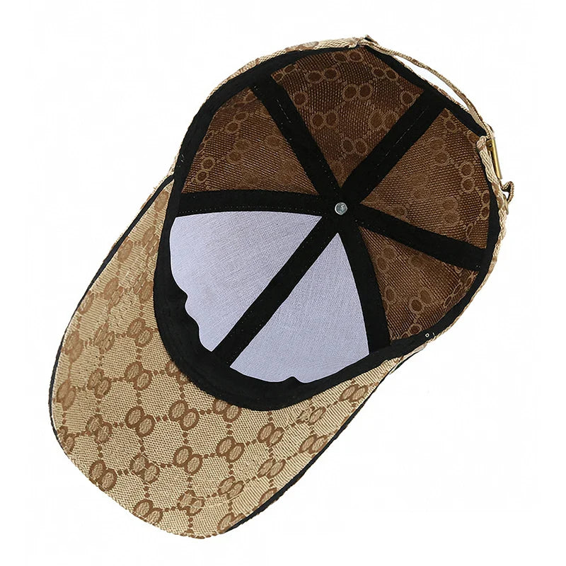 New Fashion Trend Red Green Stripe Black Baseball Cap Classic Men Women Outdoor Casual Sport Trucker Hat Dad Hats