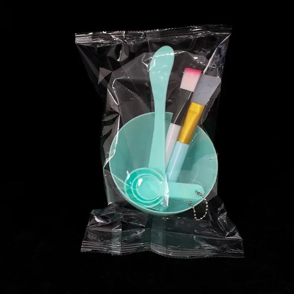 7pcs Facial Brush Mask Bowl Spoon Set Mask Brush Bar DIY Beauty Tools Mixing Tools Skin Care Makeup Supplies Woman Facial Tools