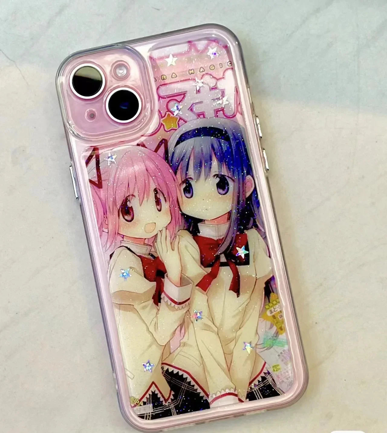 Y2k Hip Hop Girls Print Phone Case For iPhone 16 15 14 13 12 11 Mini Pro Max X XR XSMax 7 8 Plus SE20 Transparent Cover