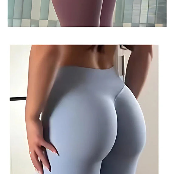 TKITK Leggings Women Seamless Sports Yoga Pants Low Ribbed Band Gym clothes Fitness Workout wear Scrunch Bum Tights