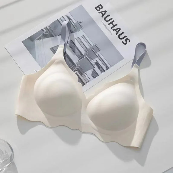 BH No Trace Top Women's Underwear No Steel Ring Pure Desire Comfortable Upper Support Sling Adjustable Beauty Back Bra for women