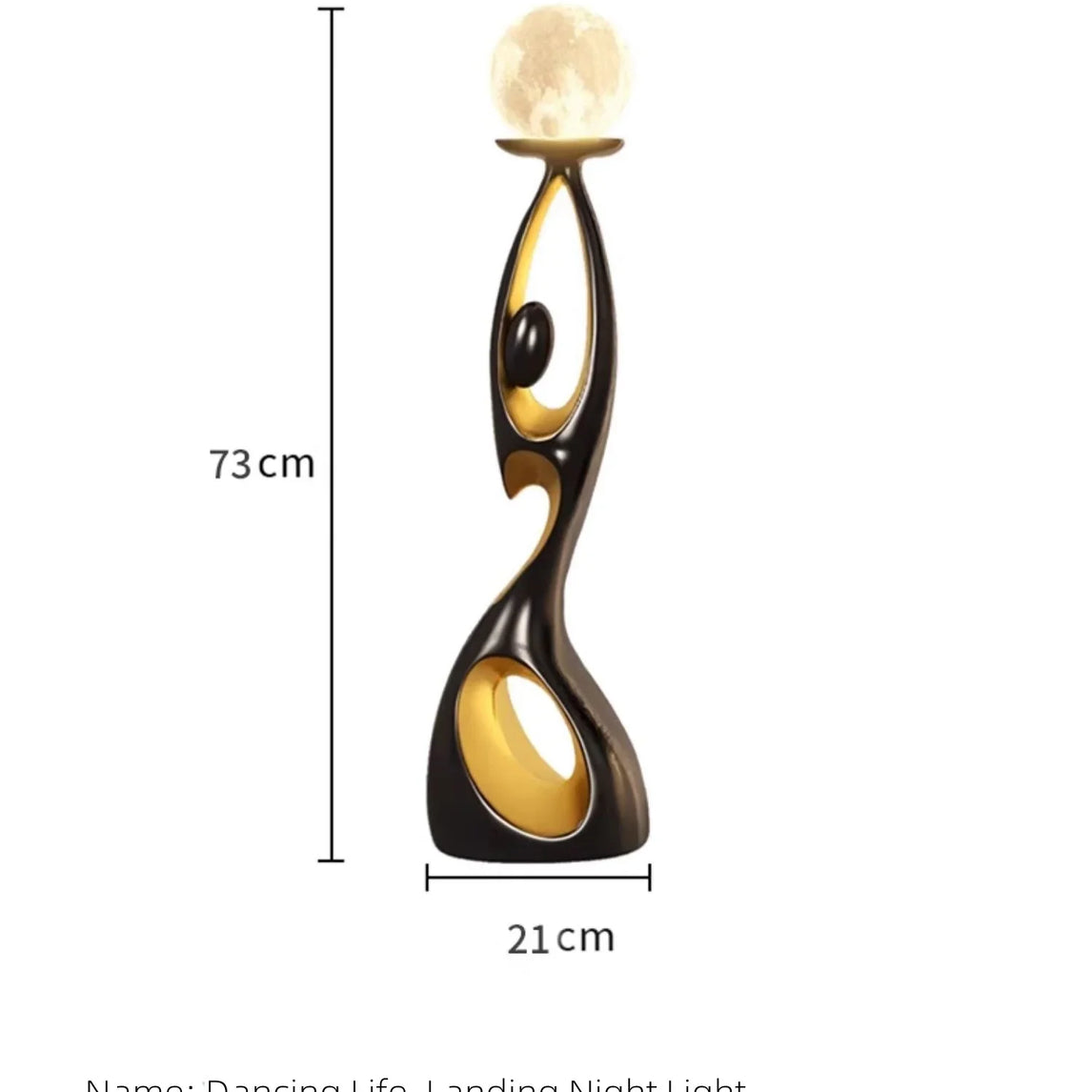Home Art Decor,Light Luxury, Creative Living Room, TV Cabinet, Floor Decorative, Resin Abstract Sculpture, Housewarming Gift