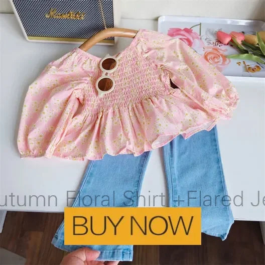 2024 Spring Autumn Children Denim Bib Jumpsuit Pockets with Bear Kids Overalls Jeans for Girls Teenage Girls Suspender Trousers