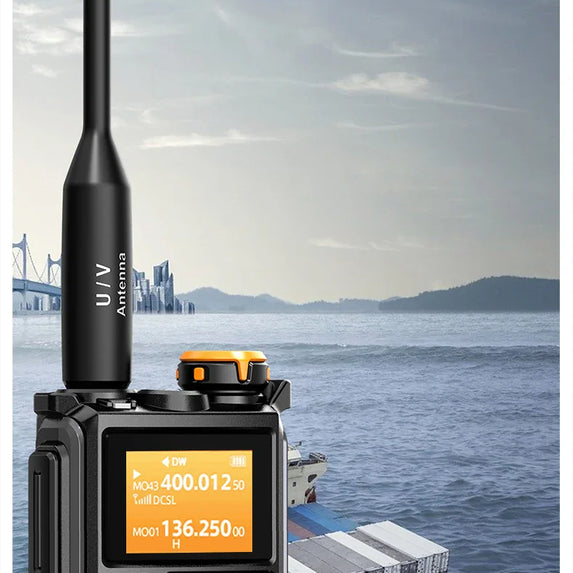 Quansheng UV-K6 Upgrade UV-K5 (99) Interphone 5W Air Band Radio Tyep C Charging UHF VHF DTMF FM Scrambler NOAA Wireless Frequenc
