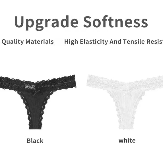 Lace Floral Women Panties Low Waist Breathable Briefs Female Thong Underwear Solid Sexy G-String Transparent Panty