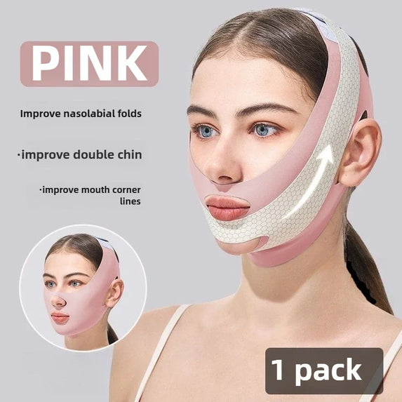 Thin Face Bandage V Face Lift Tightening Mask Facial Wrinkles Anti Sagging Facial Shaping Face Shield Improvement Double Chin