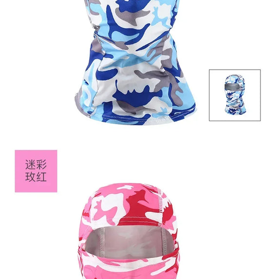 Camouflage Balaclava Full Face Mask Ski Bike Cycling Hunting Head Cover Scarf Blaclava Cap Bandanas Men