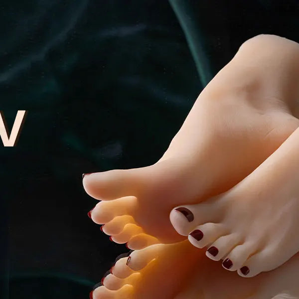 Silicone Feet Model Realistic Fake Foot Female Mannequin Display Jewerly Sandal Shoe Sock Art Sketch Nail TG ONE 3713