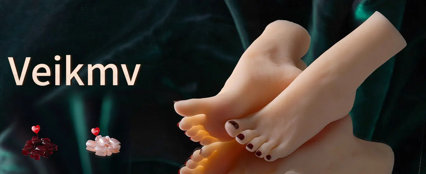 Silicone Feet Model Realistic Fake Foot Female Mannequin Display Jewerly Sandal Shoe Sock Art Sketch Nail TG ONE 3713