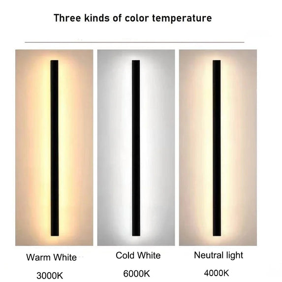 LED Outdoor Wall Light Modern Waterproof IP65 villa Porch Garden patio exterio Wall Lamp Rainproof in front of garage door Lamp