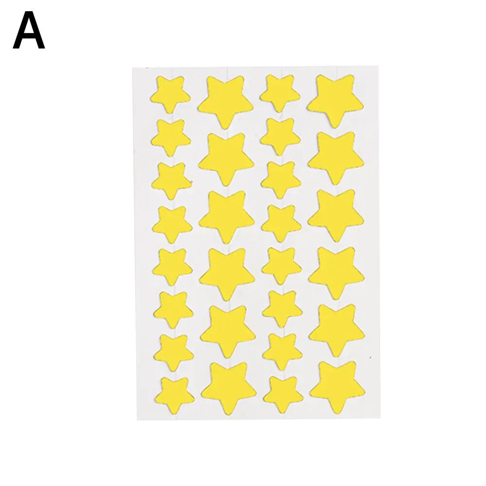 5/6ps Color Star Invisible Skin Care Patch PE Material Waterproof A Variety Of Colors To Choose