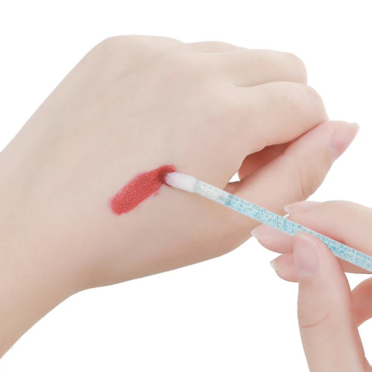 100/300PCS Disposable Lip Brush Makeup Brushes Lipstick Applicator Wands Wholesale Eyelashes Extension Tool Beauty Accessories