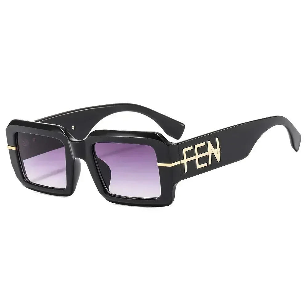 2025 New Summer Men's Glasses Fashion Luxury Brand Women's Wear Designer New Sunglasses Neutral Charm Sliding Eye Mask UV400