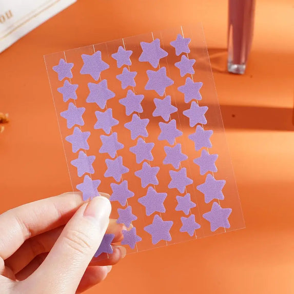 40 Counts Stars Shape Acne Pimple Patches Invisible Concealer Waterproof Blemish Spot Pimple Cover Stickers Face Beauty Skincare