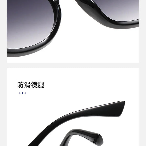 2025 Oval Sunglasses for Women Small Frame Luxury Designer High Quality Sunglass Men Fashion Lentes De Sol Mujer Gafas