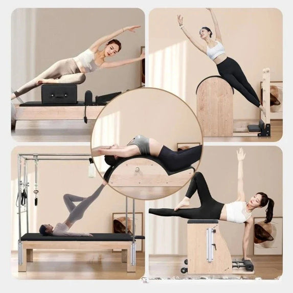 Wholesale Commercial and Home Pilates Reformer 3-in-1 Effective for Yoga Body Exercise Reformer Pilates