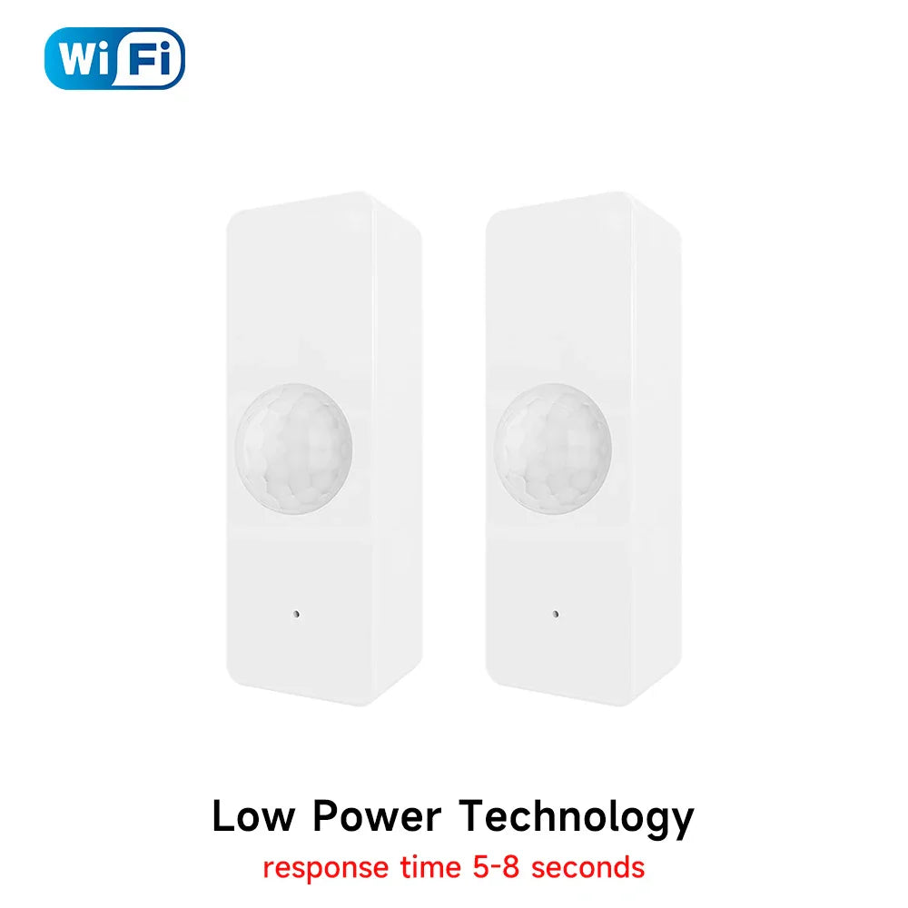 Tuya WiFi Zigbee PIR Motion Sensor Smart Home Human Body Infrared Detector Security Smart Life Works With Alexa Google Home