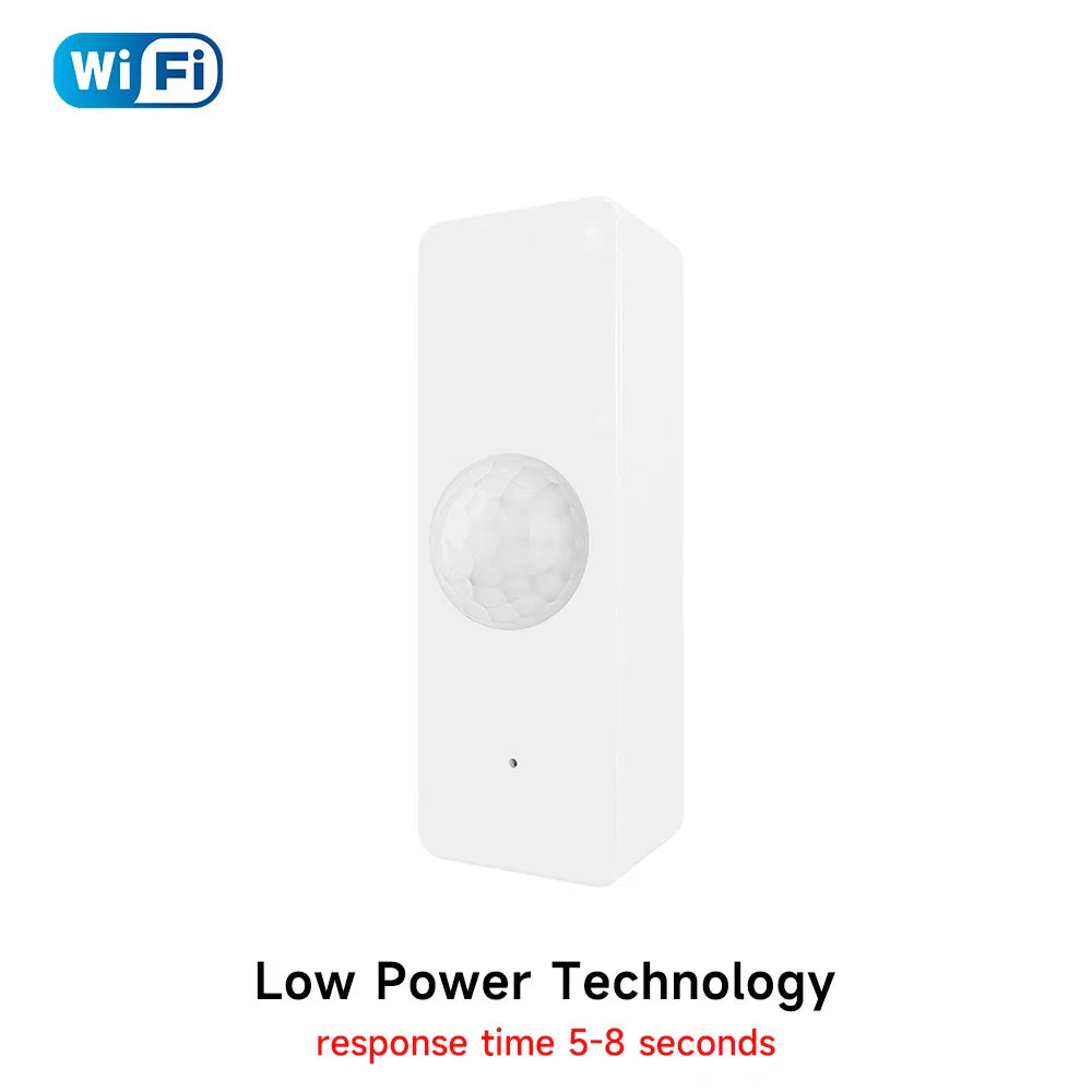 Tuya WiFi Zigbee PIR Motion Sensor Smart Home Human Body Infrared Detector Security Smart Life Works With Alexa Google Home