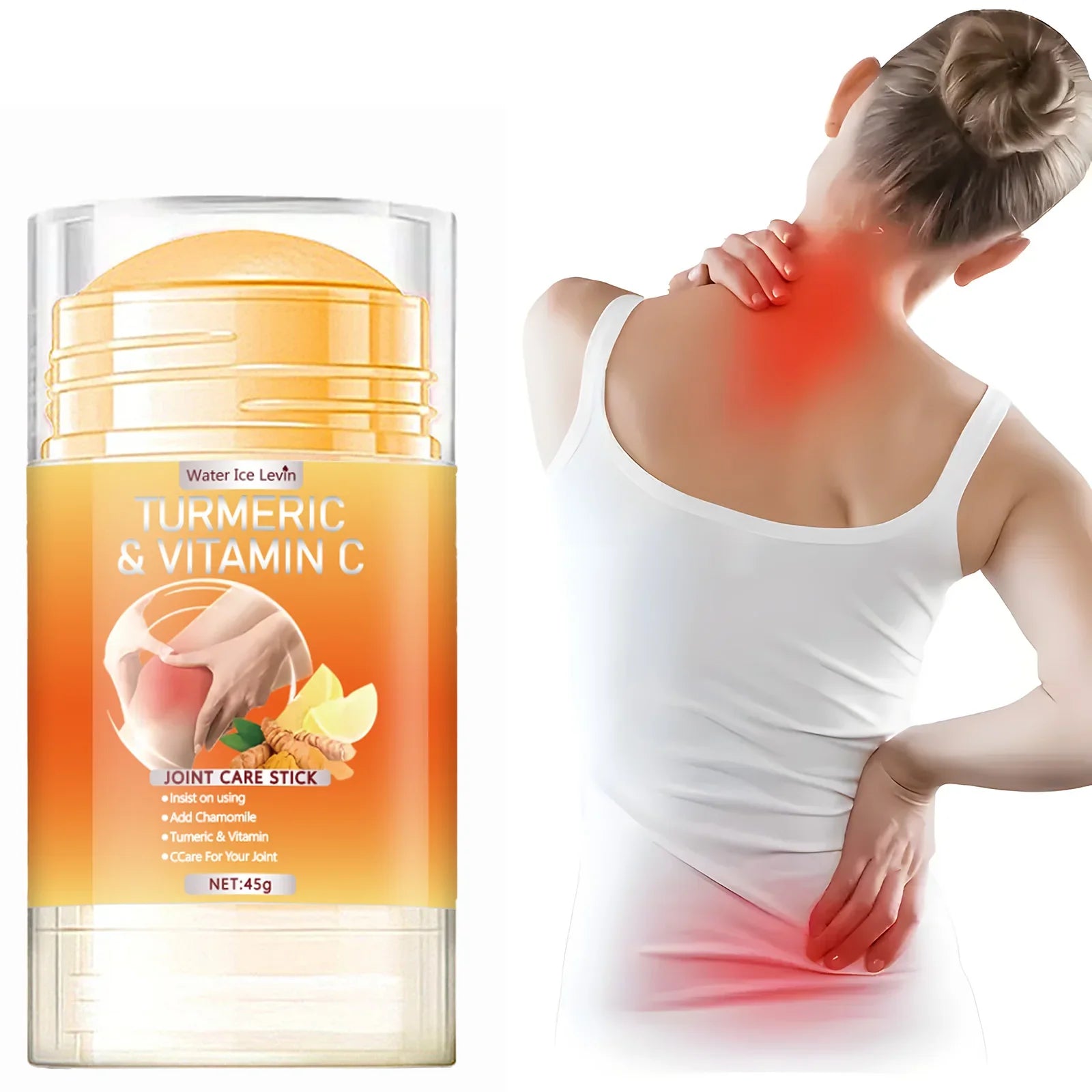 Bee Venom Massage Care Stick, Moisturizing, Easy to Absorb, Non-Sticky, Suitable for Body, Massage the Body, Care the Skin, Brings the New Experience to Your Skin Care