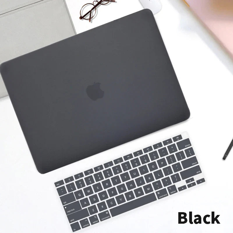 Frosted Laptop Case For 2020 Macbook Pro 13 Touch Bar A2159 A2289 A2338 Air 13 inch A2337 A2179 A1932 A1466 With Keyboard Cover