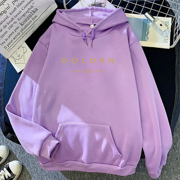 JungKook Seven Hoodie Women_Men Harajuku Aesthetic Hoodies Unisex Autumn Winter Letter Print Seven Fleece Pullovers Sweatshirts