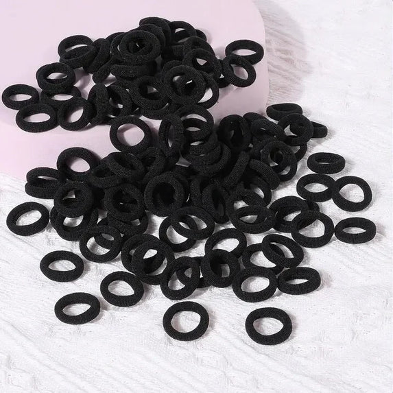 100/300/500pcs Girls Elastic Hair Bands Children Ponytail Hold Hair Tie Rubber Band Scrunchie Kids Hair Accessories for women