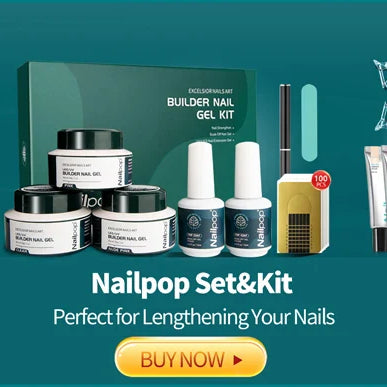 Nailpop Soft Gel Tips for Nails Extension System Ultra Matt Short Coffin Fake Nail Capsule for Handmade Press on Nails 100pcs