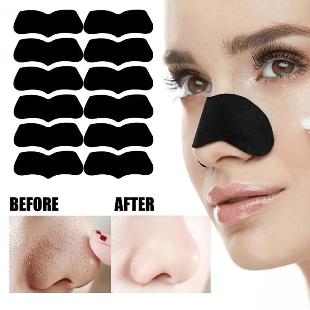 10/50/100Pcs Blackhead Remover Mask Unisex Deep Cleansing Nose Strips for Acne Shrink Pore Skin Care Strips Nose Sticker Cleaner