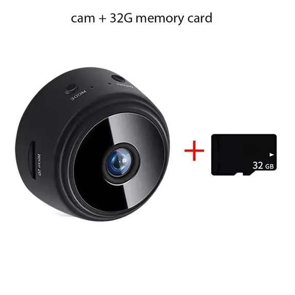 9 WiFi Mini Camera Wireless Video Recorder Voice Recorder Security Monitoring Camera Smart Home For Infants And Pets