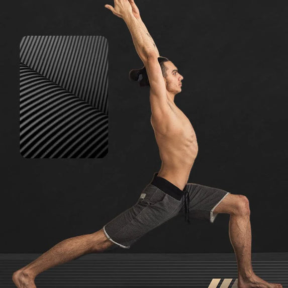 Yoga Mat Anti-skid Sports Fitness Mat Thick NBR Comfort Foam Yoga Matt For Exercise Yoga And Pilates Gymnastics Mat