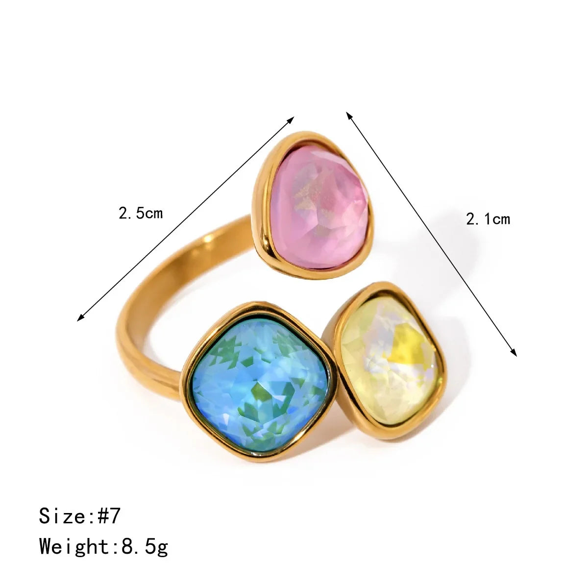 Luxury Pearl Shell Earring Ring Brooch Jewelry Set, Natural Stone Ring & Flower Earring,Women's Elegant Clothing Decoration Gift