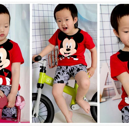 Hot Summer Pyjamas Suit Bass Lightyear Tigger Woody Alien kids Sleepwear Boys Pijamas Cotton Nightwear Clothes Pajamas Sets