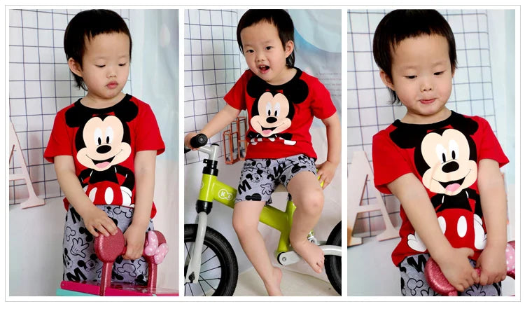 Hot Summer Pyjamas Suit Bass Lightyear Tigger Woody Alien kids Sleepwear Boys Pijamas Cotton Nightwear Clothes Pajamas Sets