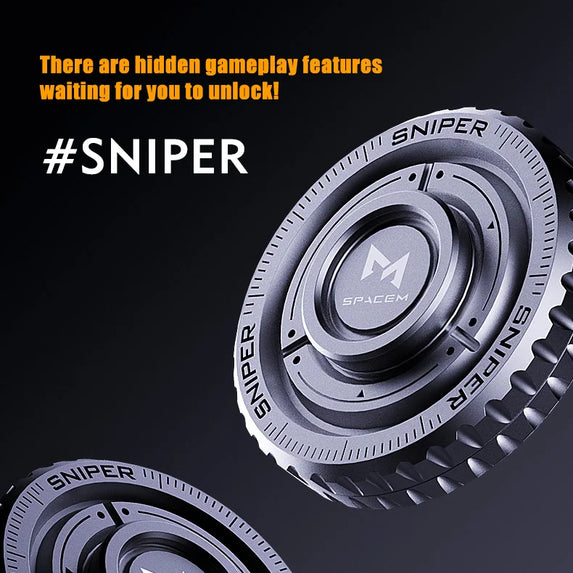 Fidget spinner Mechanical Coin Fingertip Stainless Steel EDC Anti-stress Fidget Slider Spinner Office Toys for Adult Gifts