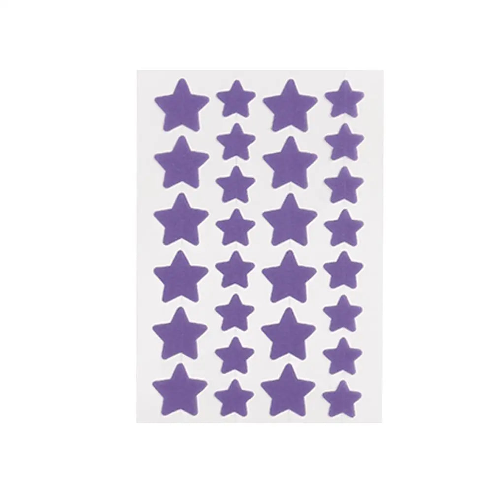 5/6ps Color Star Invisible Skin Care Patch PE Material Waterproof A Variety Of Colors To Choose