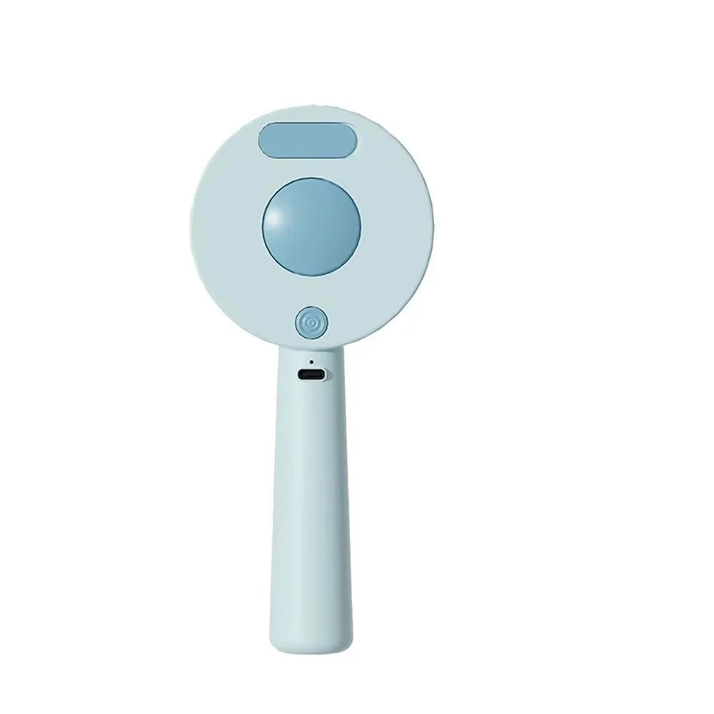 Anti-Static Pet Spray Hair Comb Massaging Demating Cat Steamy Shedding Brush Removes Loose Fur One-click Cleaning Button
